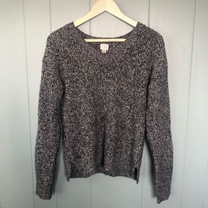 Speckled Grey Knit Sweater